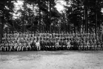 Infanterivolontärskolan Karlsborg, senare rekrytskolan för infanteriets off- och res. off. Aspiranter, 1878 - 1927. Gruppbild infanteriets officersaspirantskola, 1922 - 1923,