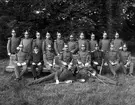 Gruppfoto, underofficerskolan Ing 2 omkr 1902.