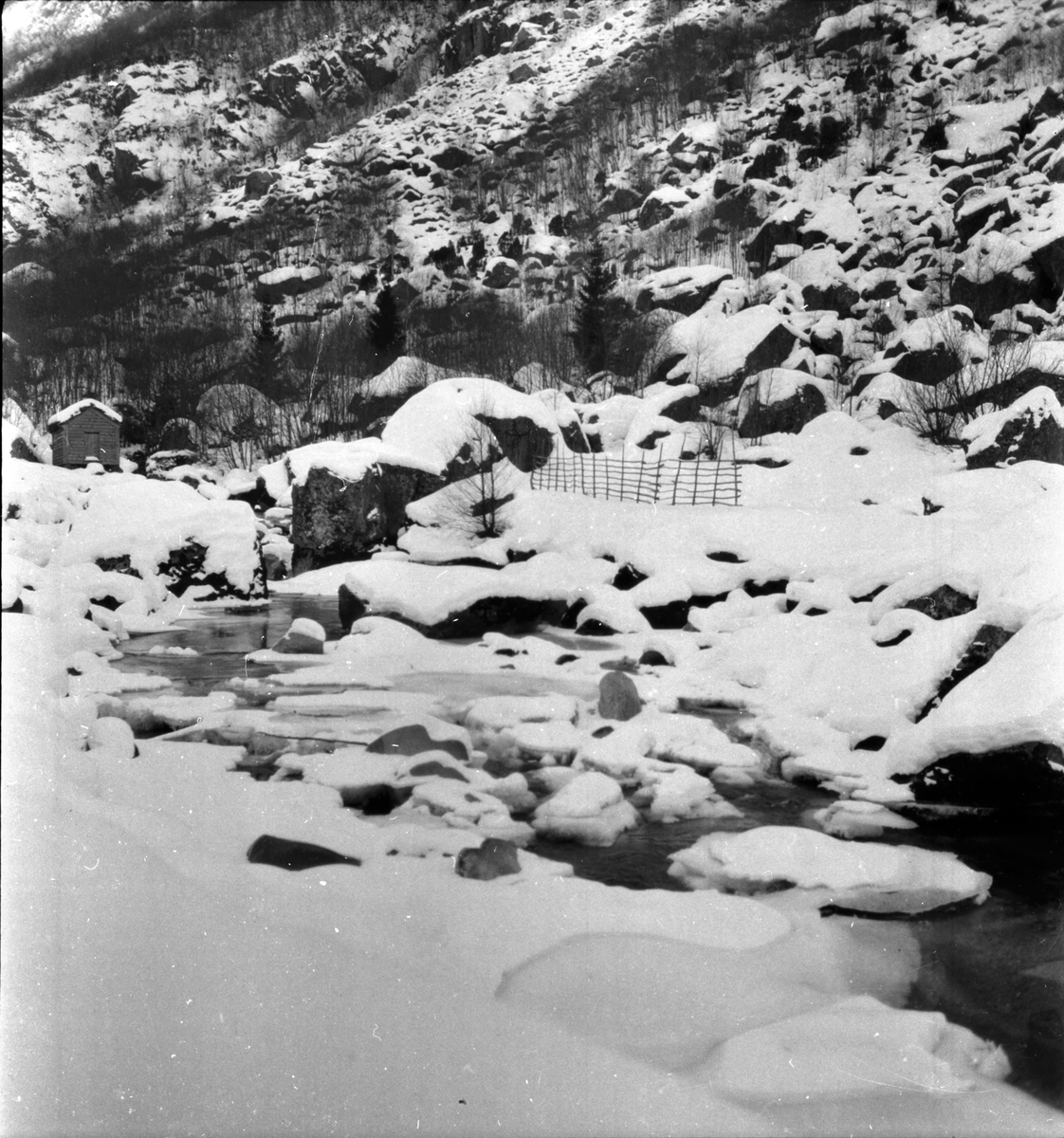 Vinter i Buerdalen i 1936