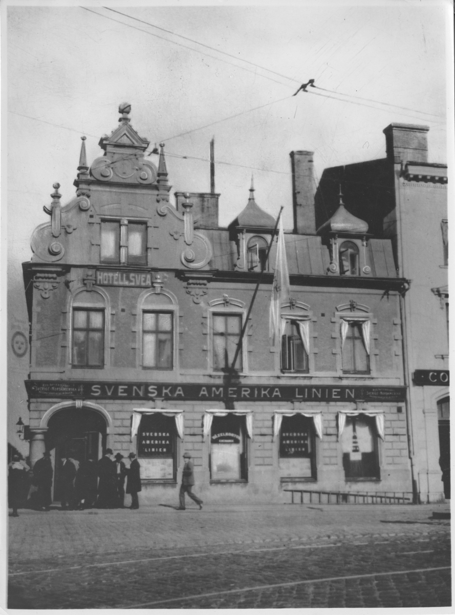 Svenska Amerika Liniens första kontor i Göteborg.