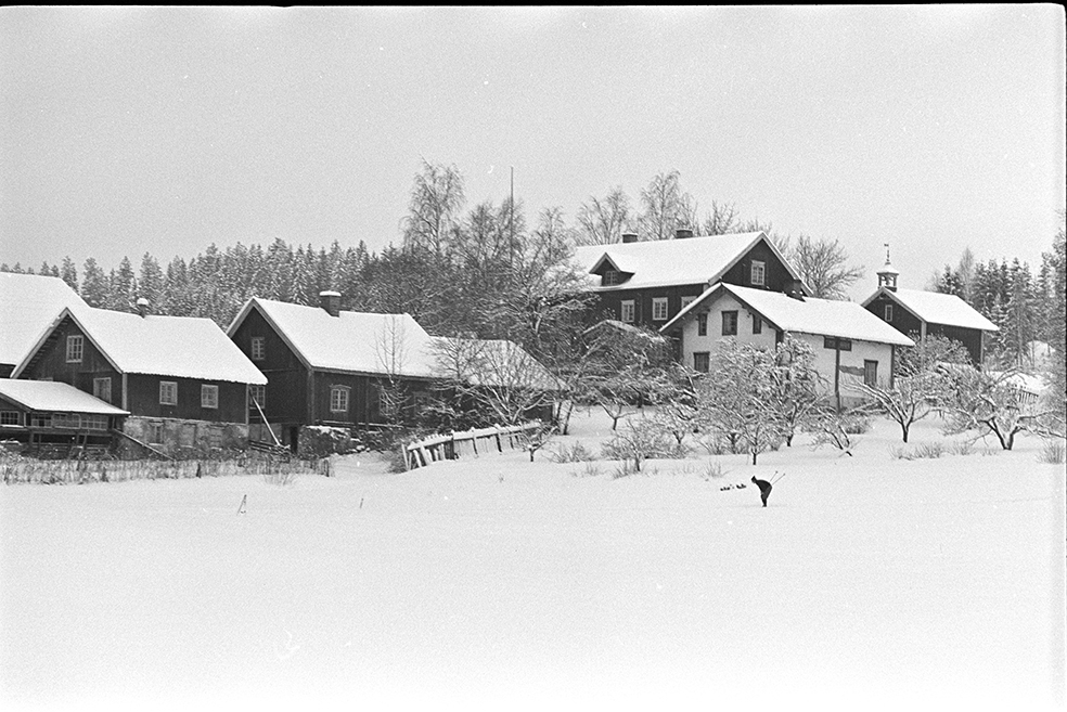Alu, Alhaug østre, vinter, eksteriør,