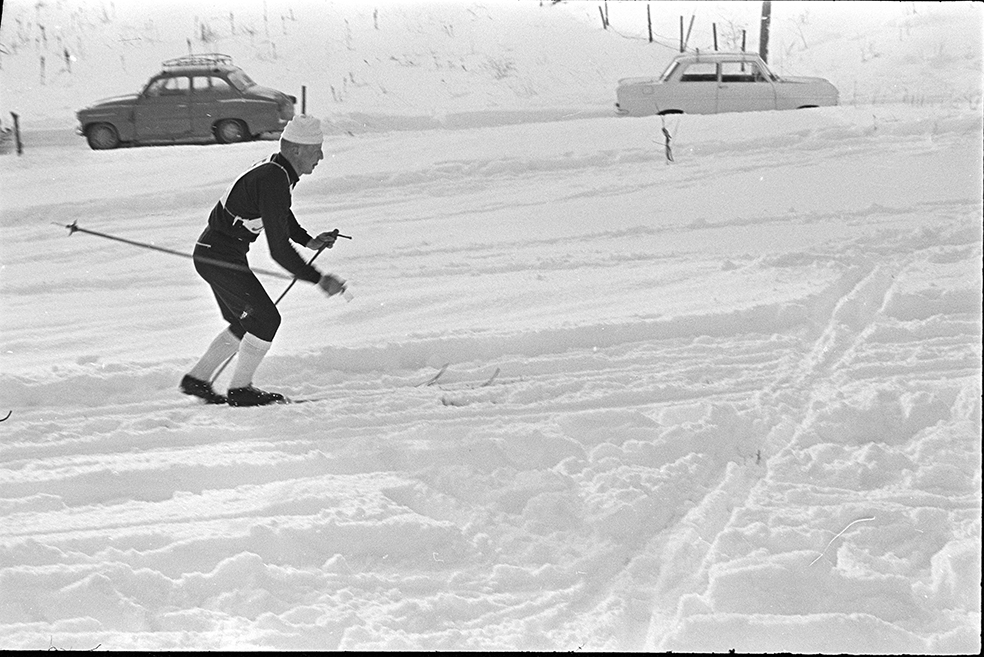 Magnar Lundemo (?)  langrenn, skisport, Alujordet, Furnes.