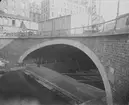 Bygget av tunnelbanan i Paris 1899-1911. 