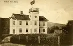 Vykort med Folkets Hus i Färila.