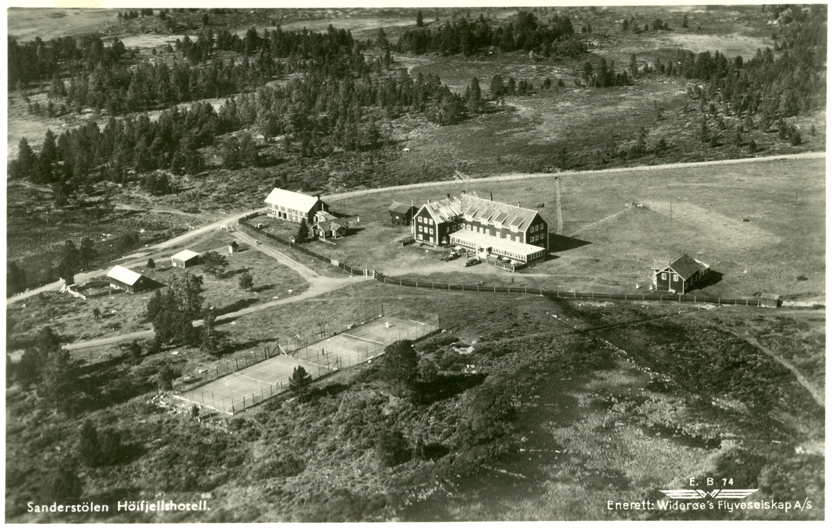 Sanderstølen Høyfjellshotell, Tisleidalen, Nord-Aurdal.
