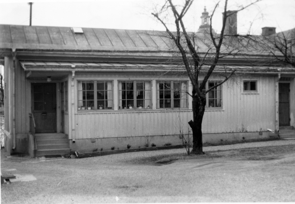 Norra Stapeltorgsgatan, huset rivet 1969.
