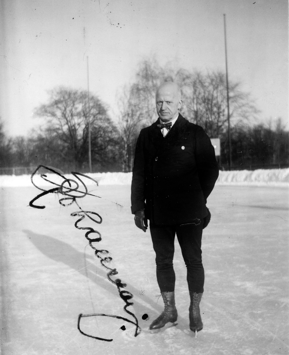 Ricken Johansson,världsmästare i konståkning på skridskor.