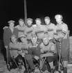 Korphockeylag. 
Mars 1956.