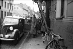 Kungliga färjeresener genom åren. Kronprinsbesöket vid stadshotellel 1938.