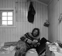 Tømmerkjøring, med hest, "Trollheimen" i Løten Almenning. Hå