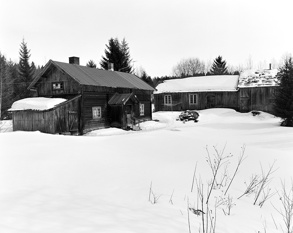 Ringsaker, Kjosdalen, Øvre Hamborg i Ulvegutua, kunstmaler Even Framdal sitt hjem,  