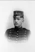 Officer artilleriet, M T Arrhén född 3 nov 1878, officer 1900.