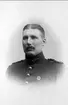 Officer artilleriet, E V Hallström född 20 febr 1880, officer 1899.