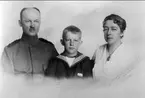 Officersfamilj ing. Okända år 1921.