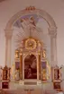 Altaret i Alböke kyrka