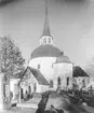 Munsö kyrka efter restaureringen 1947.