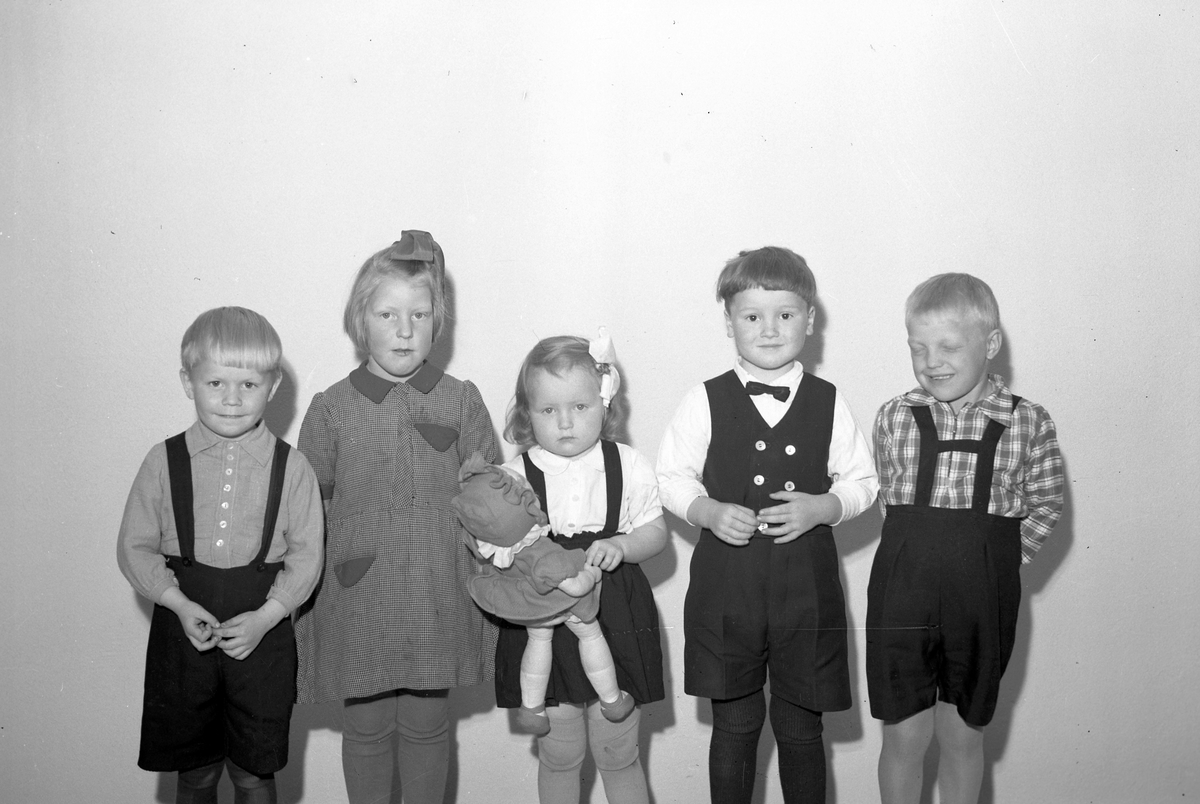 Rörbergs barnkoloni. Den 6 maj 1943. Reportage för Norrlandsposten