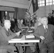 Sågverksarbetarförbundets kongress på Södra Station. September 1944. Maxim.