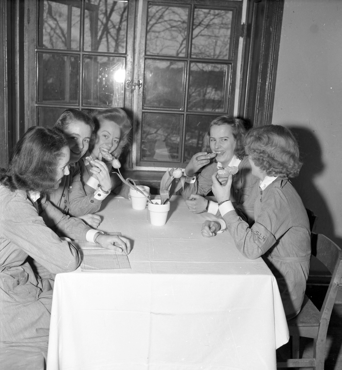 Lottor - Signal. tagit på Kungsbäck. Den 22 februari 1945


