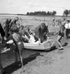 Barnutflykt till Årsunda. Storsjön. År 1936