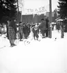 Fettisdagstävling. Skidor. År 1936