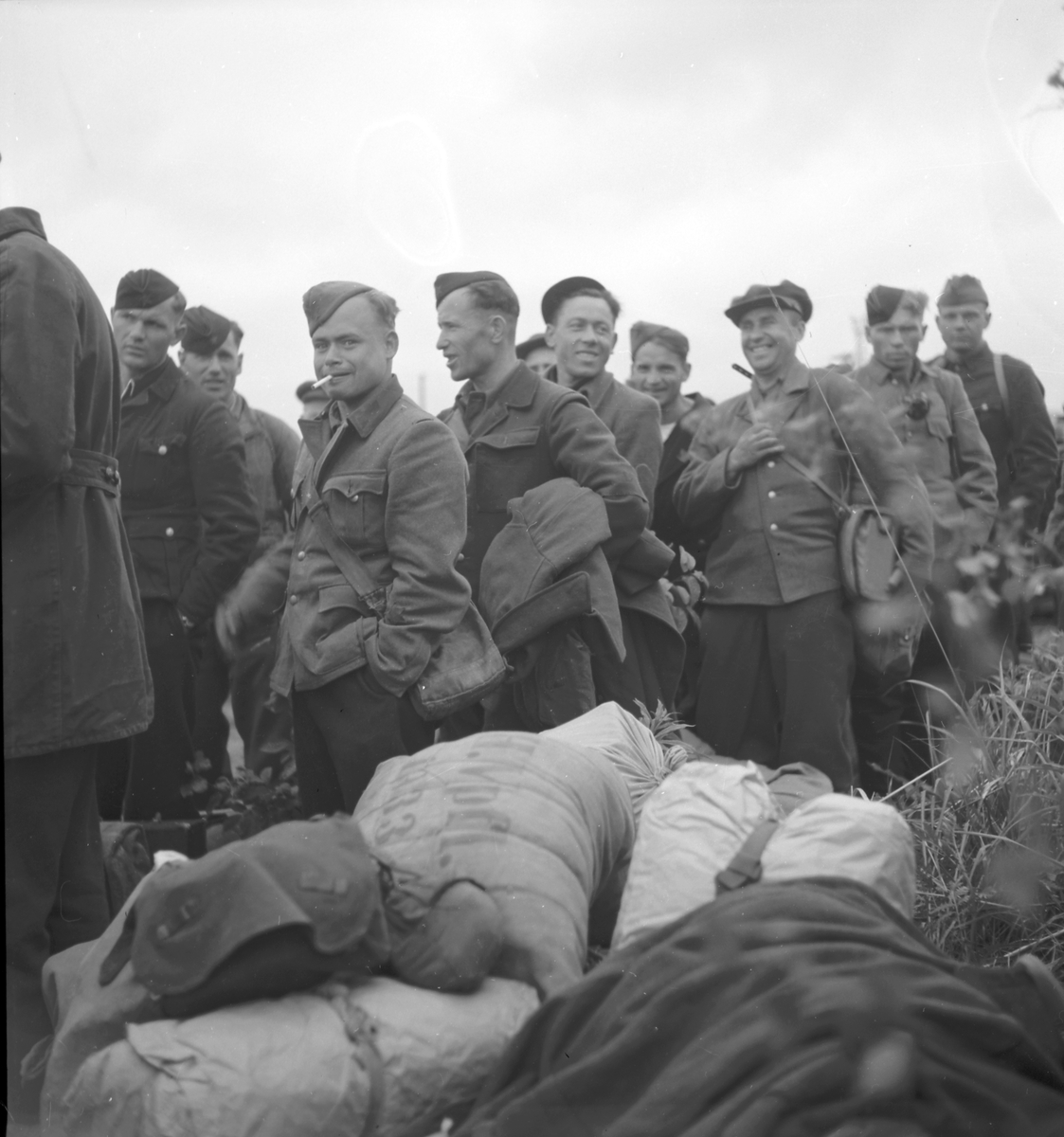 Rysstransport från Fredriksskans

14 Juni 1945