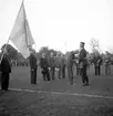 Svenska Flaggans Dag på Strömvallen. Reportage för Gefle Dagblad
År 1939