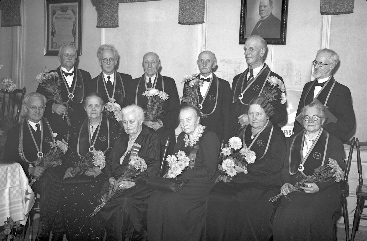 Magnus Huss. 50-års jubileum. IOGT-orden. Den 9 December 1941

