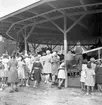 Reportage för Gefle Posten. Barnutflykt till Furuvik. September 1937