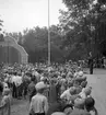 Reportage för Gefle Posten. Barnutflykt till Furuvik. September 1937