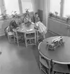 Den 11 mars 1957. Förskolemiljö.