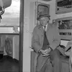 Den 27 juli 1962. Gävle Varv. Radiohytt på M/S 110-Tukuue.