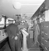 Den 27 juli 1962. Gävle Varv. Kommandobryggan på M/S 110-Tukuue.