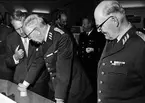 Karlsborg, kungabesök och invigning av museet år 1962.