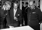 Karlsborg, kungabesök och invigning av museet år 1962.