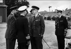 Kungabesök, Gustaf VI Adolf besöker Karlsborg år 1962.