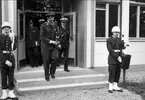 Kungabesök, Gustaf VI Adolf besöker Karlsborg år 1962.