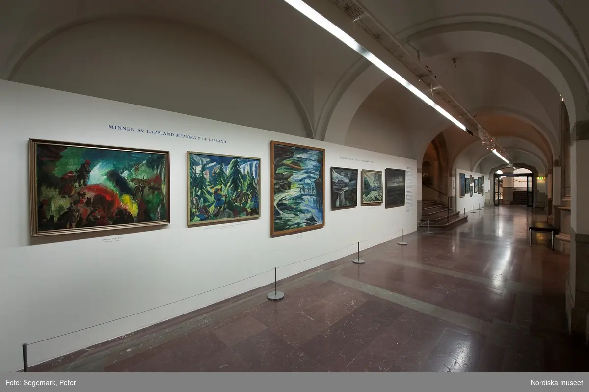 Utställning Emilie Demant Hatt målningar
Nordiska museet