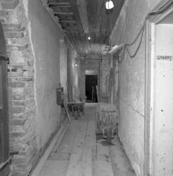 Dokumentation av  Tyresö slott under restaurering av flygeln