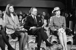 Invigning av utställningen "Den Svenska Historien" på Nordis