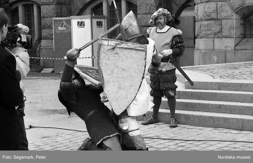 Invigning av utställningen "Den Svenska Historien" på Nordiska museet.