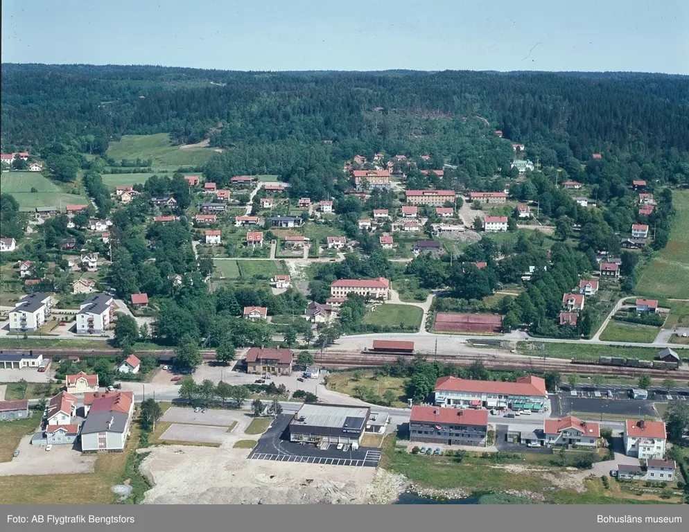 Flygbild Ljungskile 1970