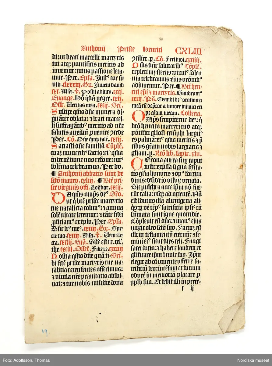 Folioformat.