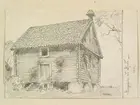 Teckning av Ferdinand Boberg. Södermanland, Oppunda hd., Stora Malms sn., Djulö