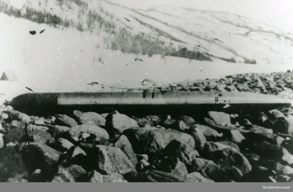 NARVIK 1940. UDETONERT TORPEDO.