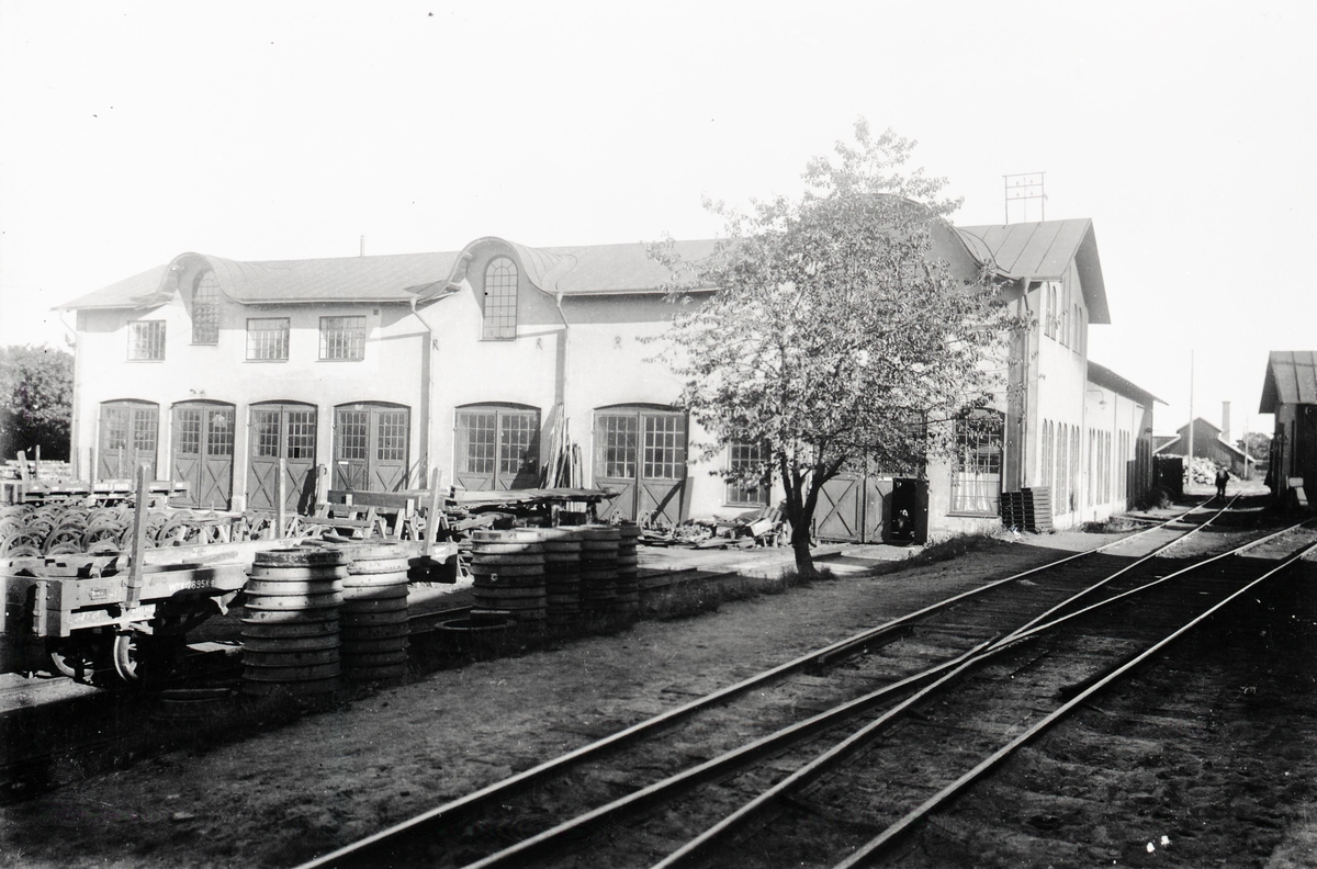 Järnvägsverkstaden i Västervik.