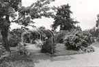 Lärarhögskolan på Rostad med tillhörande park.