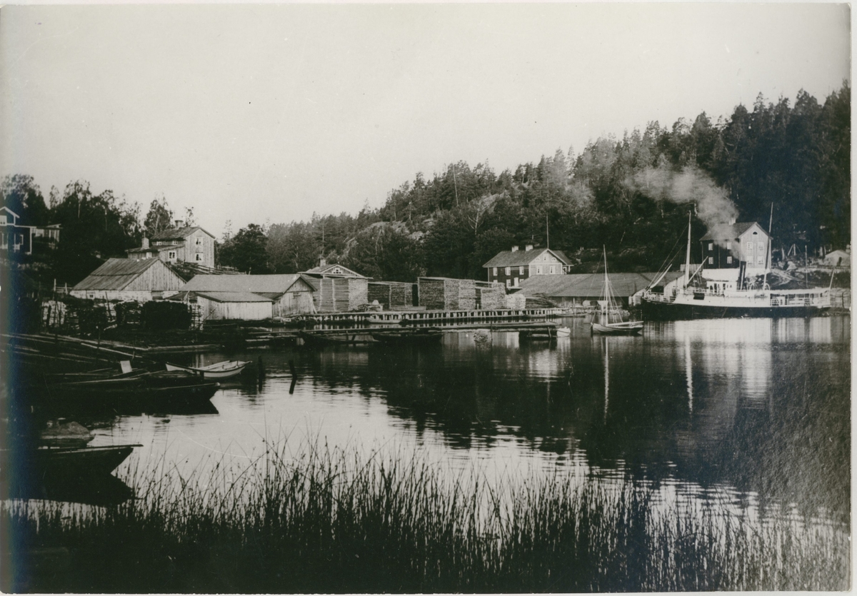 Solstadström vid sekelskiftet 1900.