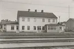 Järnvägsstationen i Emmaboda.