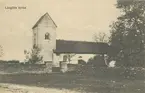 Vykort med Långlöts kyrka.